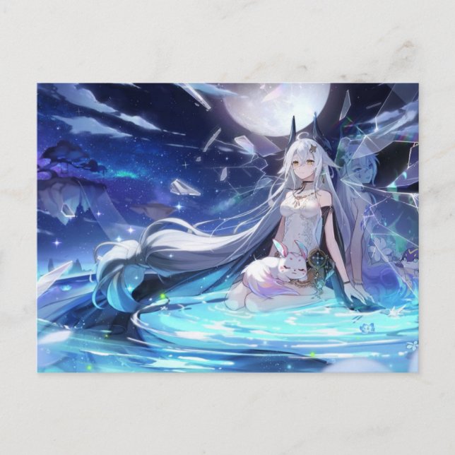 Cartão Postal De Festividades SILENCE ARTICK por Miko Himme (Frente)