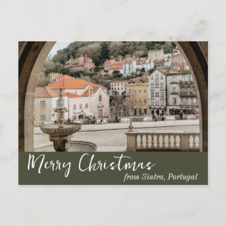 Cartão Postal De Festividades Sintra Portugal Christmas