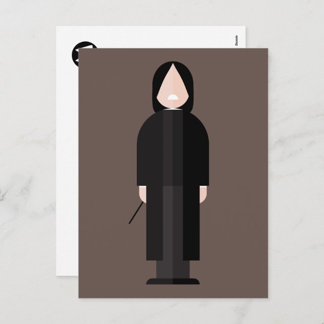 Cartão Postal De Festividades Slytherus – Dark Academia Postcard (Frente/Verso)