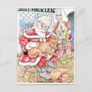 Cartão Postal De Festividades Small Miracles