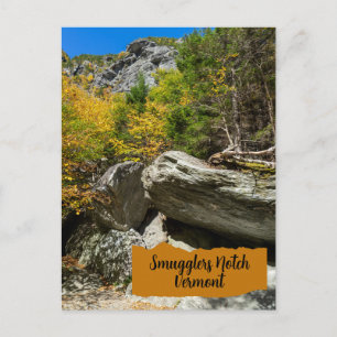 Cartão Postal De Festividades Smugglers Notch em Vermont