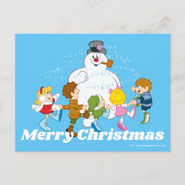 Cartão Postal De Festividades Snowman™ congelado | Brincadeiras e Brincadeiras