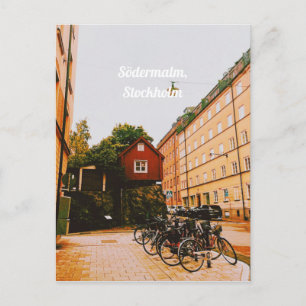 Cartão Postal De Festividades Södermalm, Estocolmo, Suécia