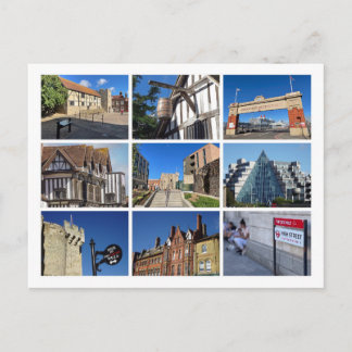 Cartão Postal De Festividades Southampton