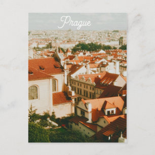 Cartão Postal De Festividades Souvenir da paisagem urbana de Praga