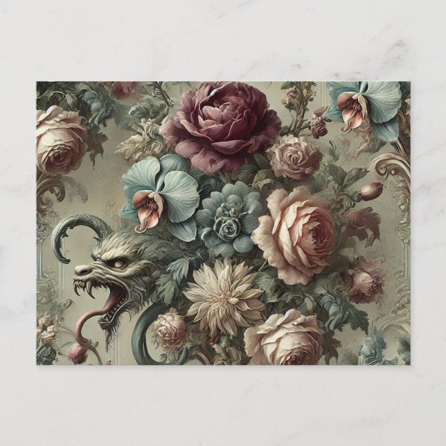 Cartão Postal De Festividades Spellhound - Vitoriano gótico (Frente)