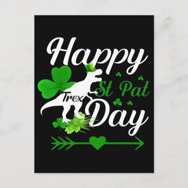 Cartão Postal De Festividades St. Patricks Day 2026: Kiss Me I’m Irish, Emerald (Frente)