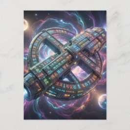 Cartão Postal De Festividades Stellar Path – Journey Through the Universe´8