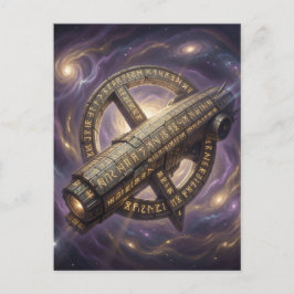 Cartão Postal De Festividades Stellar Path – Journey Through the Universe´9