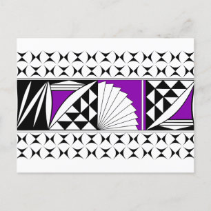 Cartão Postal De Festividades Sudoeste do Sol em Púrpura