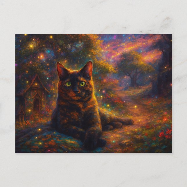 Cartão Postal De Festividades Suki's Cabin (Frente)