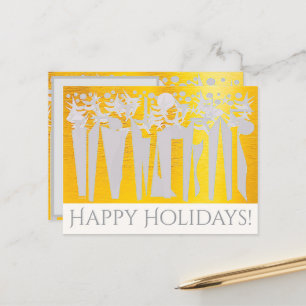 CARTÃO POSTAL DE FESTIVIDADES SUNS! RAIO DE SOL! FÉRIAS NO PARQUE CENTRAL! :)