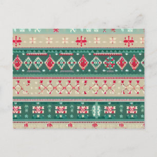 Cartão Postal De Festividades Sweater Feio Natal 2