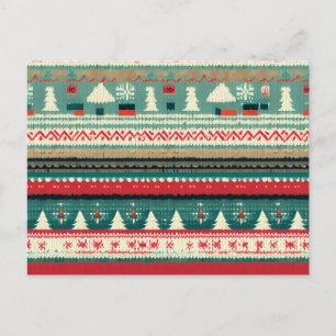 Cartão Postal De Festividades Sweater Feio Natal 3