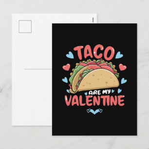 Cartão Postal De Festividades Taco-valente