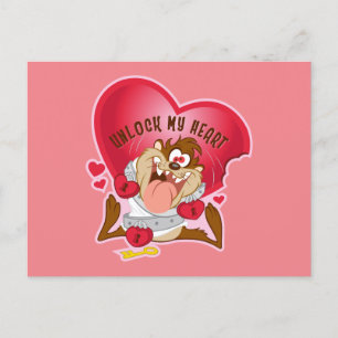 Cartão Postal De Festividades TAZ™ - Desbloquear meu coração