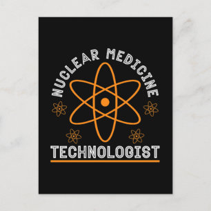 Cartão Postal De Festividades Tecnologia de Medicina Nuclear Radiologia Xray Tec