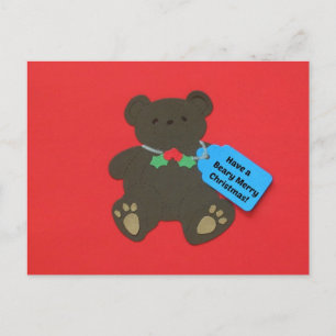 Cartão Postal De Festividades Tenha um Feliz Natal!