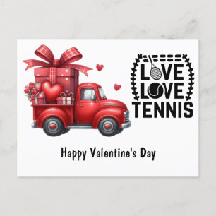 Cartão Postal De Festividades Tênis Dia de os namorados com amor ao coração