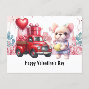 Cartão Postal De Festividades Tênis Dia de os namorados com amor ao coração