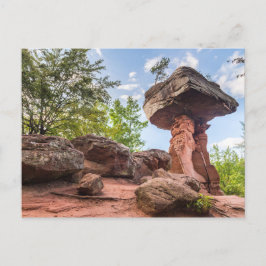 Cartão Postal De Festividades Teufelstisch Hinterweidenthal Pfalz Alemanha prese