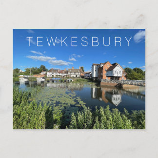 Cartão Postal De Festividades Tewkesbury