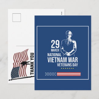 Cartão Postal De Festividades Thank You Veterans American Flag Memorial Day