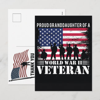 Cartão Postal De Festividades Thank You Veterans American Flag Memorial Day