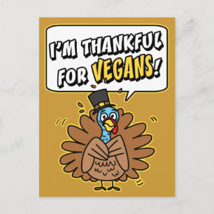 Cartão Postal De Festividades Thankful Turkey postcards