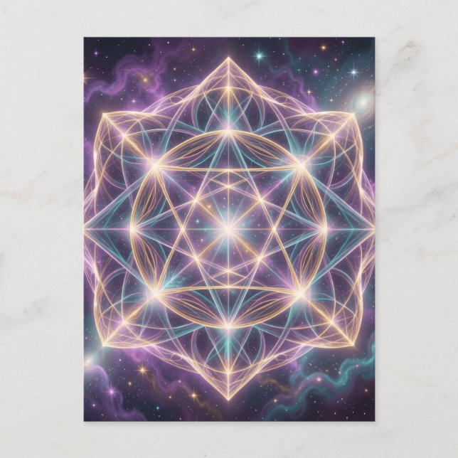 Cartão Postal De Festividades The 7 Chakras´11 (Frente)