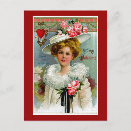 Cartão Postal De Festividades To My Victorian Valentine