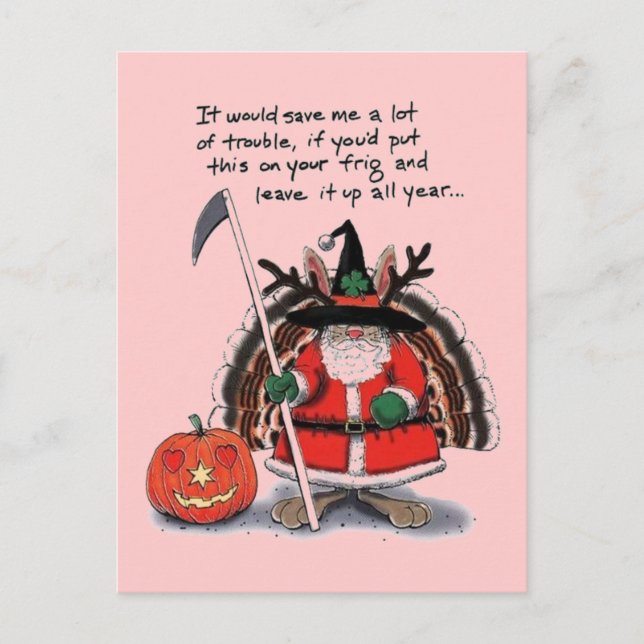 Cartão Postal De Festividades Todas as Ocasiaões Cobertas (Frente)