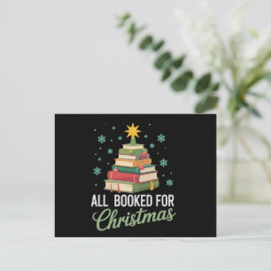 Cartão Postal De Festividades Todos Reservados Para Livros De Árvore De Natal Xm
