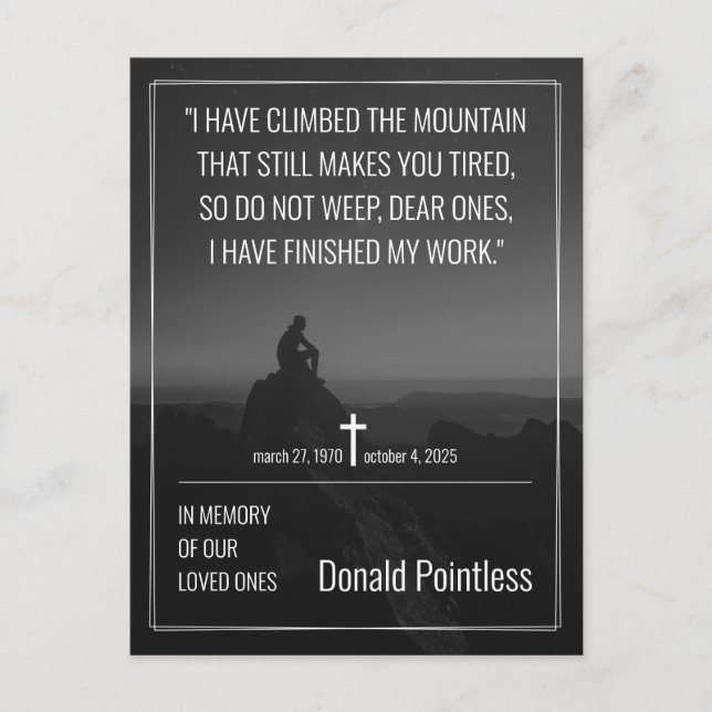 Cartão Postal De Festividades Trabalhos de salvação (Frente)