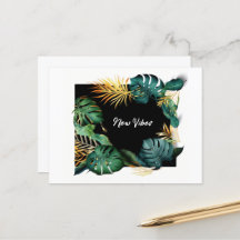 Tropical Mover Novo Cartão de Endereço