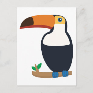 Cartão Postal De Festividades Tucano