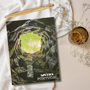 Cartão Postal De Festividades Túnel Secreto, Sintra Portugal,Fotografia de Viage