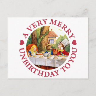 Cartão Postal De Festividades Um Desaniversário Muito Feliz Para Você!
