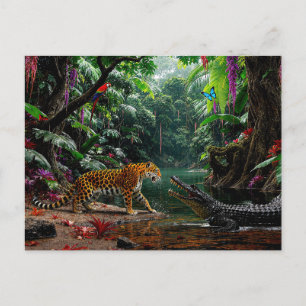 Cartão Postal De Festividades "Um Encontro de Oportunidades" - Retrato Colorido 