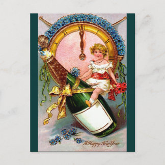 Cartão Postal De Festividades Um Feliz ano novo