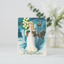 Cartão Postal De Festividades Um Feliz Natal