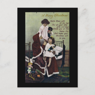 Cartão Postal De Festividades Um Feliz Natal
