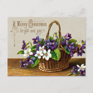 Cartão Postal De Festividades Um Feliz Natal Brito e Gay