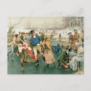 Cartão Postal De Festividades Um Feliz Natal, do Ano das Peras, 1907