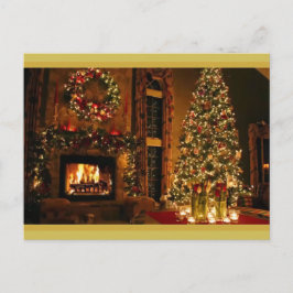 Cartão Postal De Festividades Um Feliz Natal para você e seu