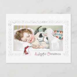 Cartão Postal De Festividades Um Natal alegre