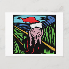 Cartão Postal De Festividades Um Natal Muito Engraçado