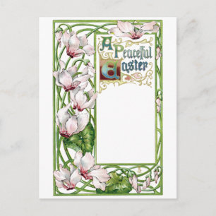 Cartão Postal De Festividades Uma páscoa calma