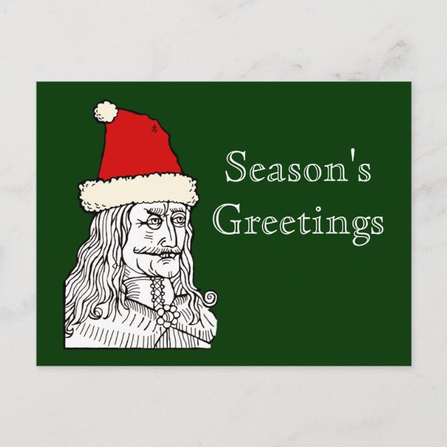 Cartão Postal De Festividades Uncle Vlad's Christmas (Frente)