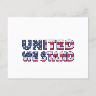Cartão Postal De Festividades Unida nós somos